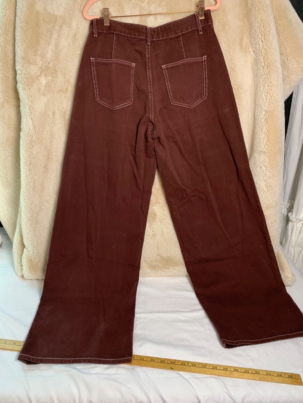 Lioness brown denim style pant sz M - Picture 4 of 9